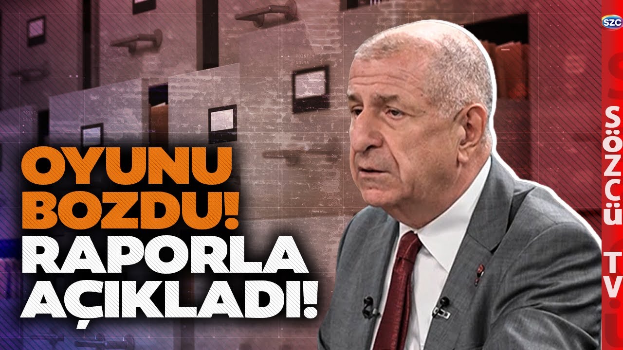 Ümit Özdağ'dan Tarihi Belge! 'Bana Irkçı Diyenler Bu Rapora Baksın!' Devletin Sığınmacı Korkusu