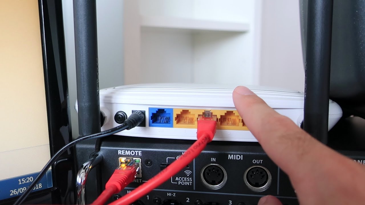 CONSOLA BEHRINGER X-AIR XR18 - CONTROL INALÁMBRICO desde una TABLET o SMARTPHONE con un ROUTER Wi-Fi