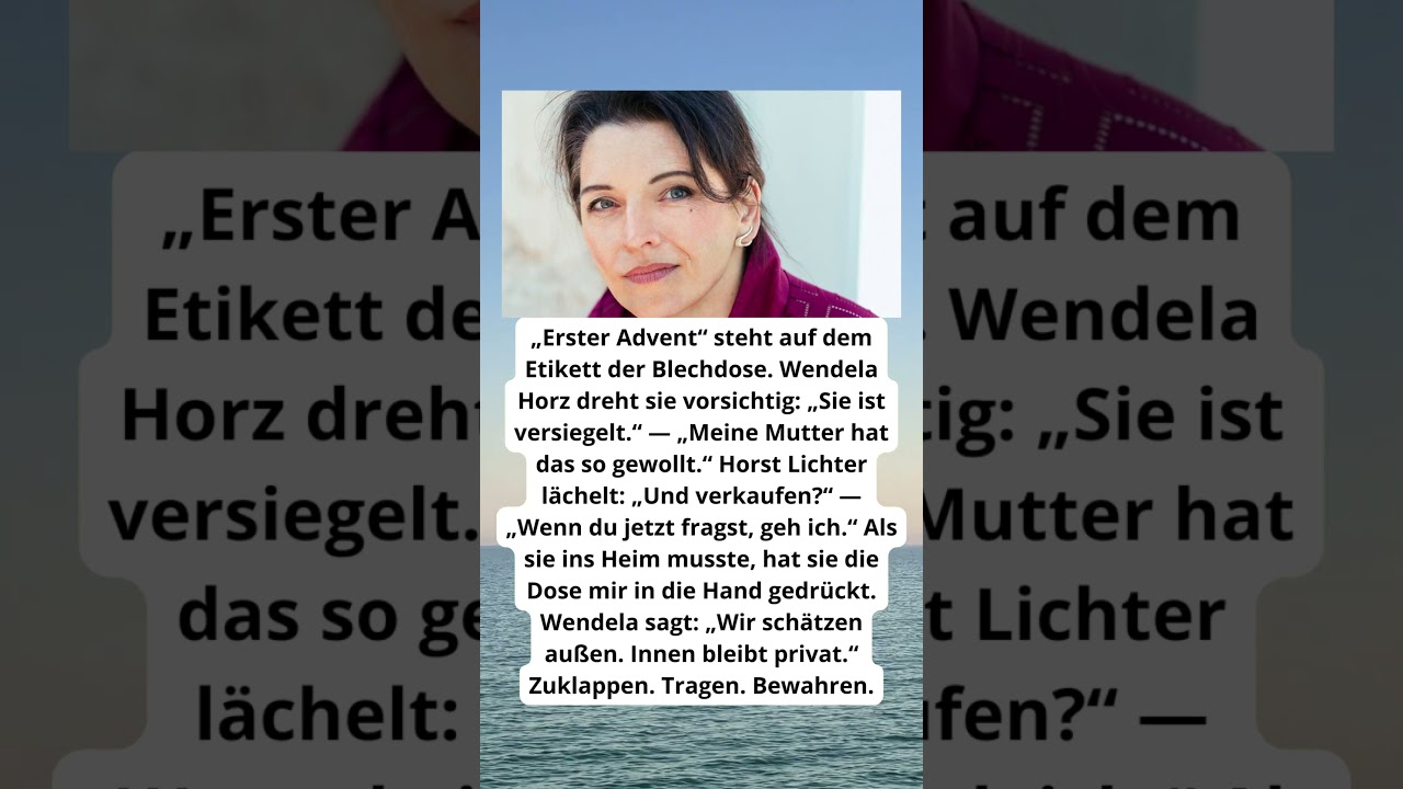 Wenn Wendela Horz merkt, warum diese Dose hier keiner öffnen will