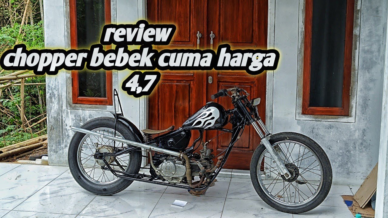 Chopper Bebek Basic Yamaha Vega Harga Cuma 4,7?
