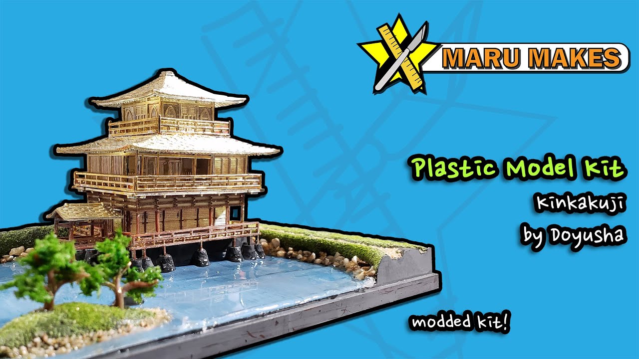 How to Build Doyusha's Kinkakuji PLA model (with customization)