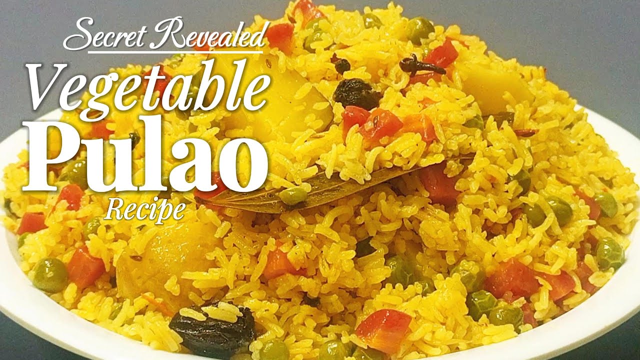 Aloo Matar Gajar Rice Recipe | Easy One Pot Vegetable Rice | Mix Vegetable Pulao Recipe