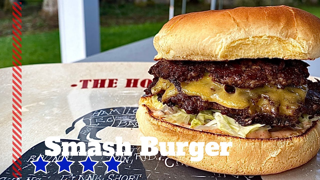 Smash Burger Recipe | Grilla Grills Primate