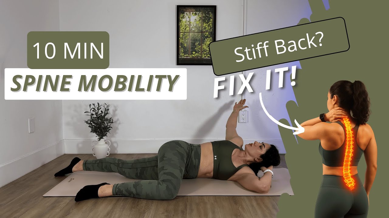 10-Minute Spine Mobility for Pain Relief + Better Posture