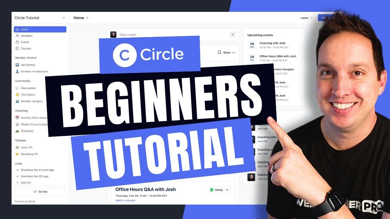 Circle.so Beginners Tutorial - Build Your Online Community Fast in 2026