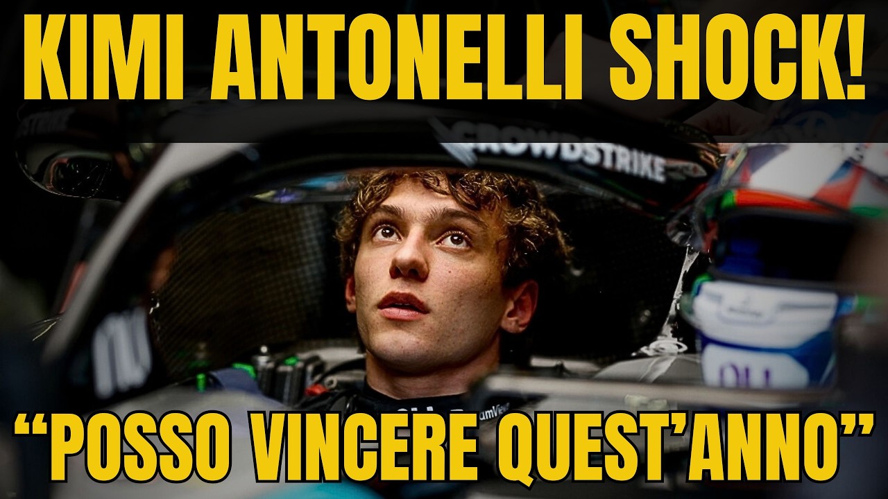 KIMI ANTONELLI PUNTA IN ALTO: Vuole la vittoria in F!