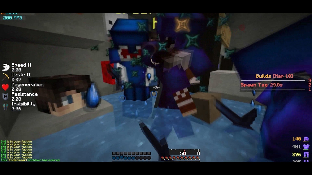 FaithfulMC - Невидимые рейды и PvP - Можно ли их рейдить?