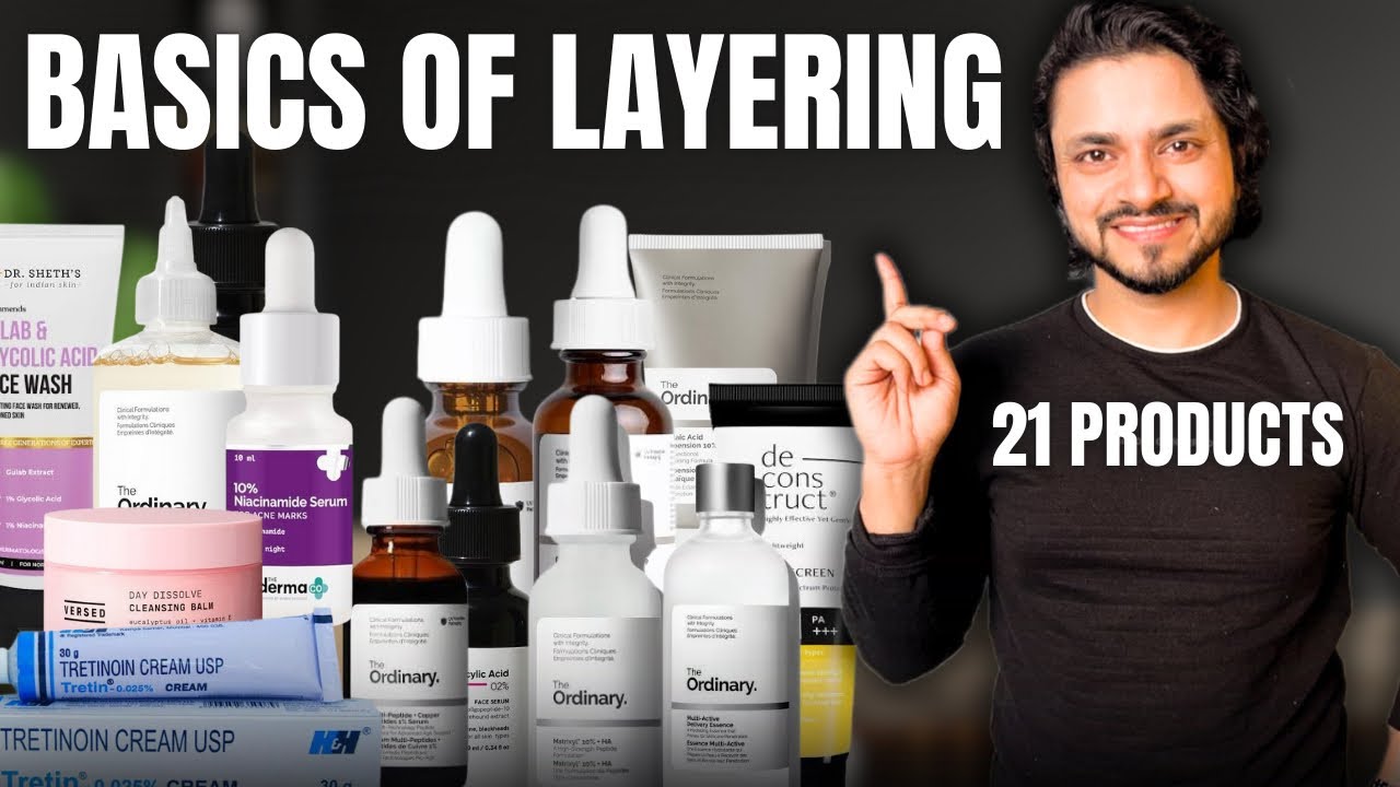 21 Skincare Products?! 🤯 What to Apply First! | Ultimate Layering Guide 🔥 #SkincareRoutine #layer