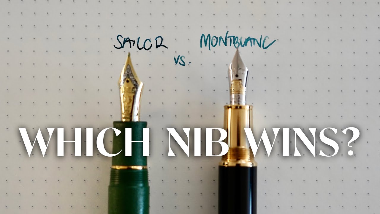 Montblanc 146 vs. Sailor King of Pen: Which one is better?