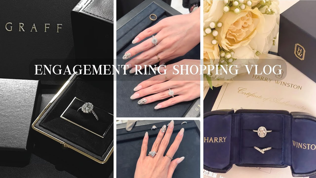 ПОКУПКА ОБРУЧАЛЬНЫХ КОЛЕЦ В GRAFF, TIFFANY И HARRY WINSTON! | Chatty GRWM, Hermes RTW, SF Vlog!