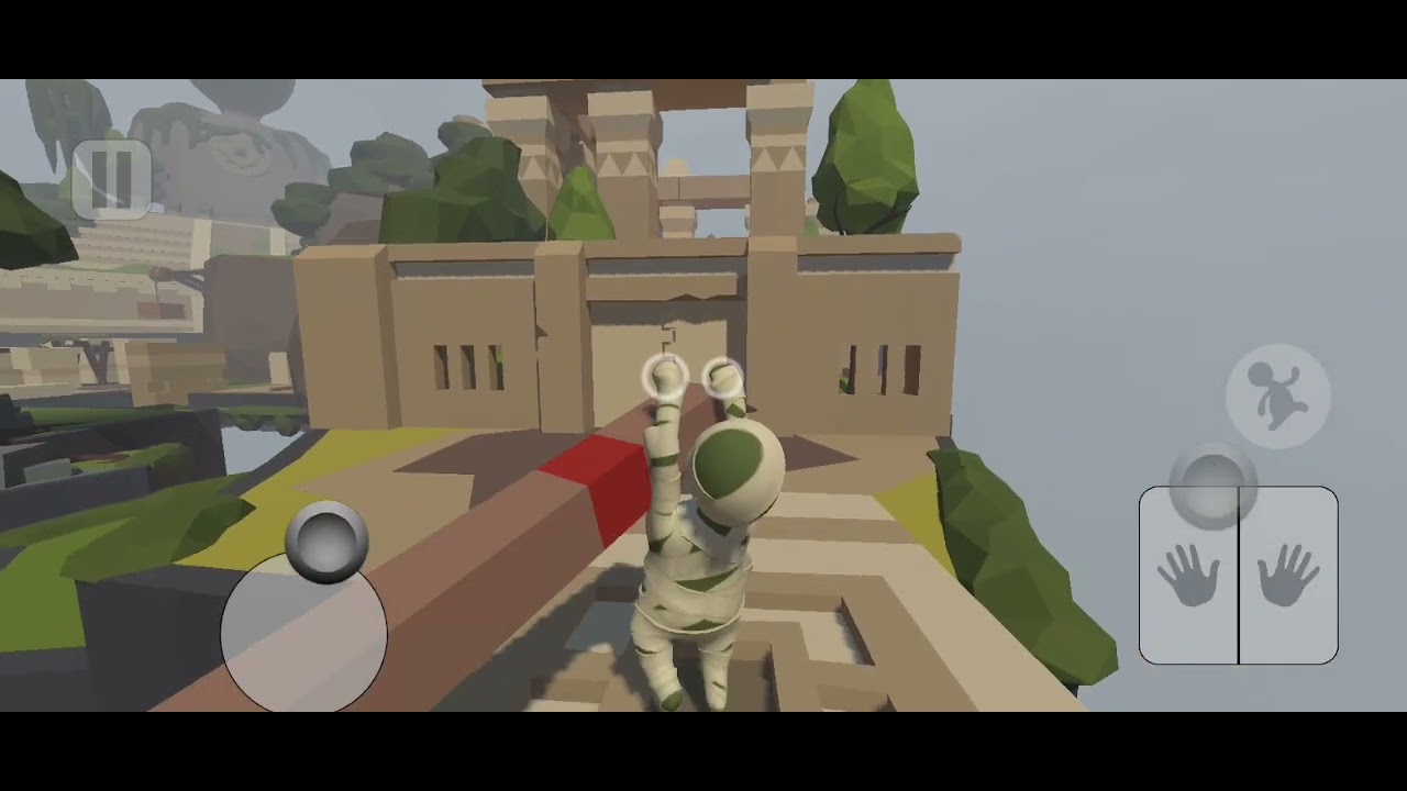 Human fall flat harderst level parkour