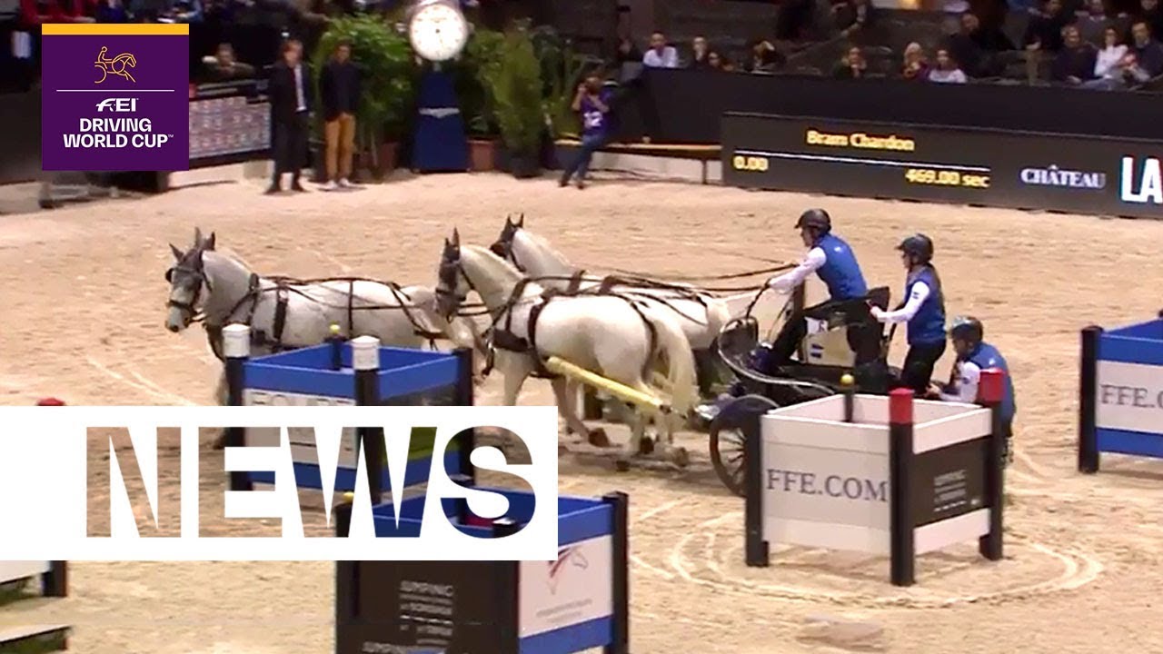 The youngest Driving Champion ever: Bram Chardon wins in Bordeaux | FEI Driving World Cup&trade; Final