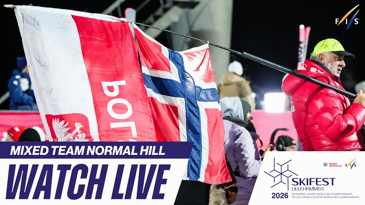 LIVE | Lillehammer (NOR) - W/M - Mixed Team Normal Hill - FIS Nordic Junior Ski World Championships