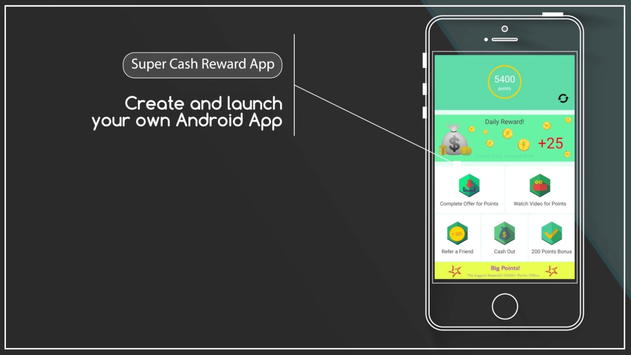Android Application Development - Cash Reward App