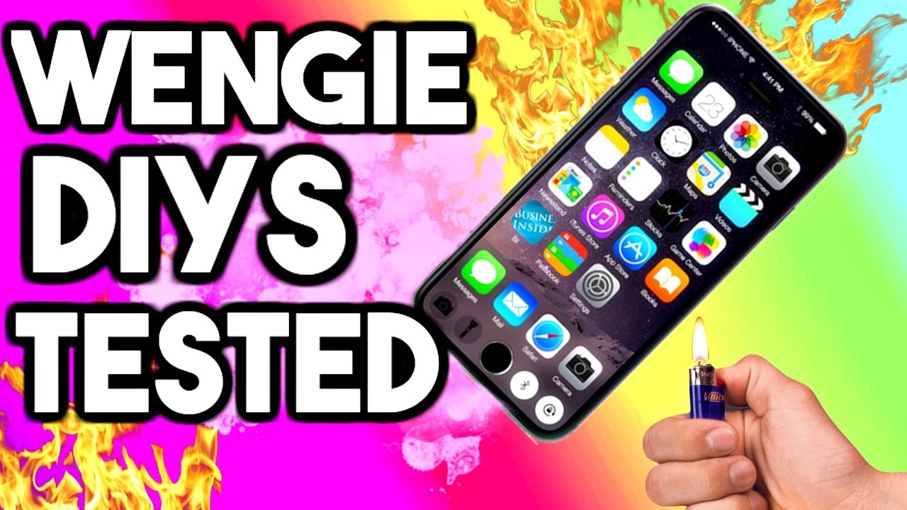 WENGIE DIYS TESTED! DIY SCHOOL SUPPLES, DIY WATER TRICKS + MORE