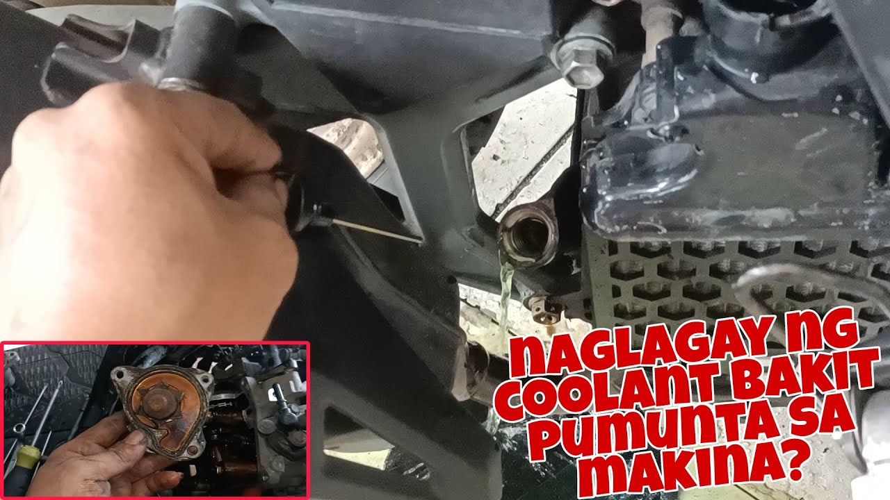 overheat problem naglagay ng coolant pumunta sa loob ng makina step by step pra malaman ang sira