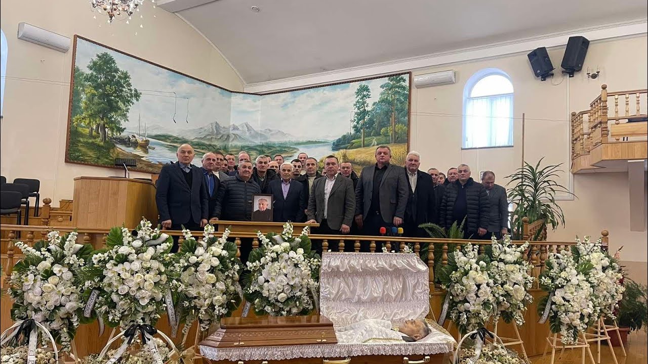 Похороне служіння Пастора Церкви с.Познань Рівненська обл.                Місечка Омеляна Йосиповича