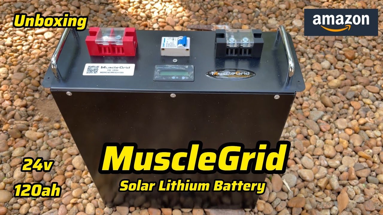 MuscleGrid Lithium Battery unboxing | Amazon
