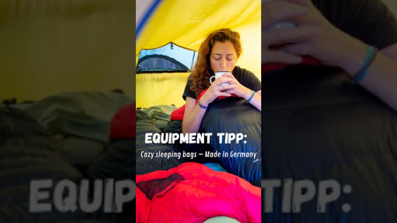 EQUIPMENT TIP: Cozy Down Sleeping Bag Made in Germany 🇩🇪
