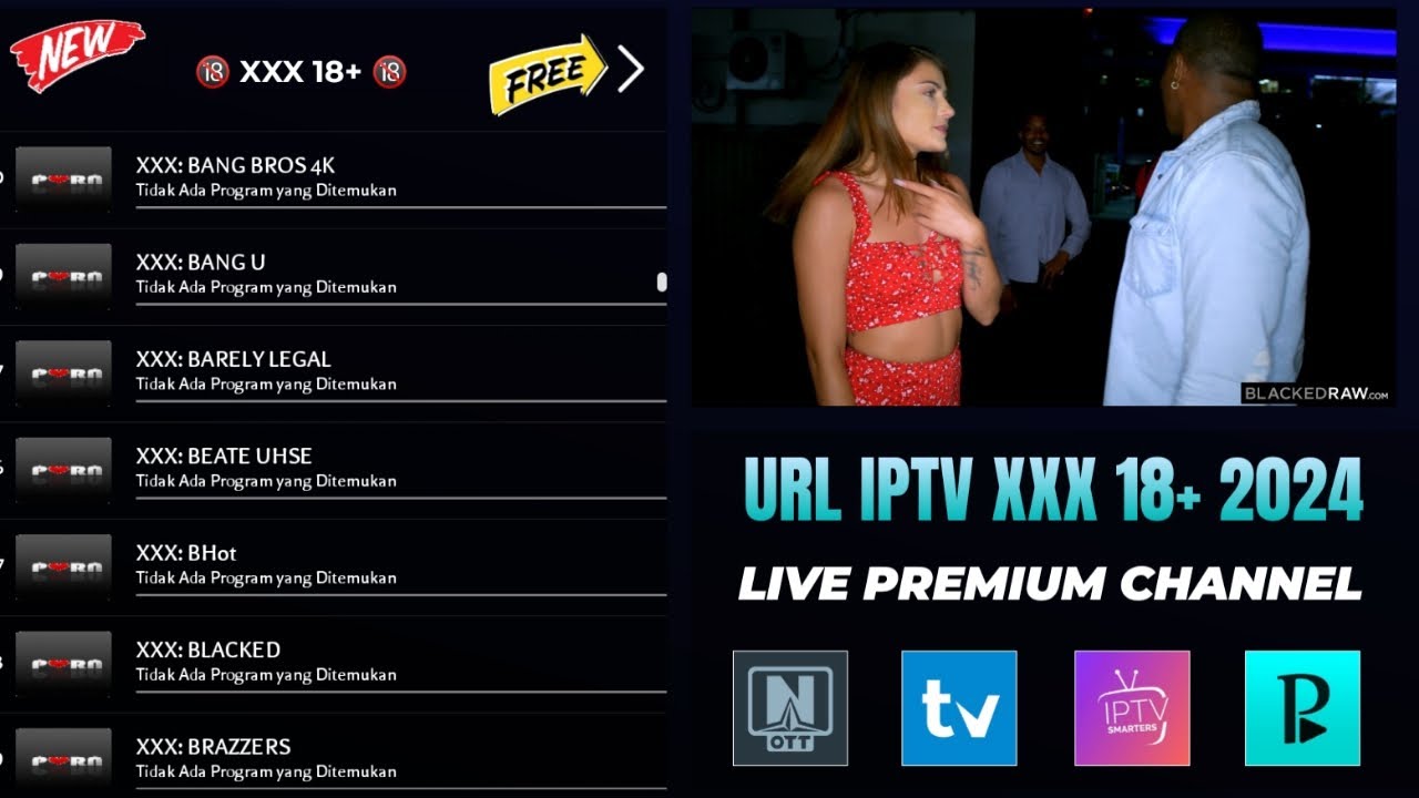 URL IPTV XXX 18+ - PLAYLIST OTT NAVIGATOR TIVIMATE