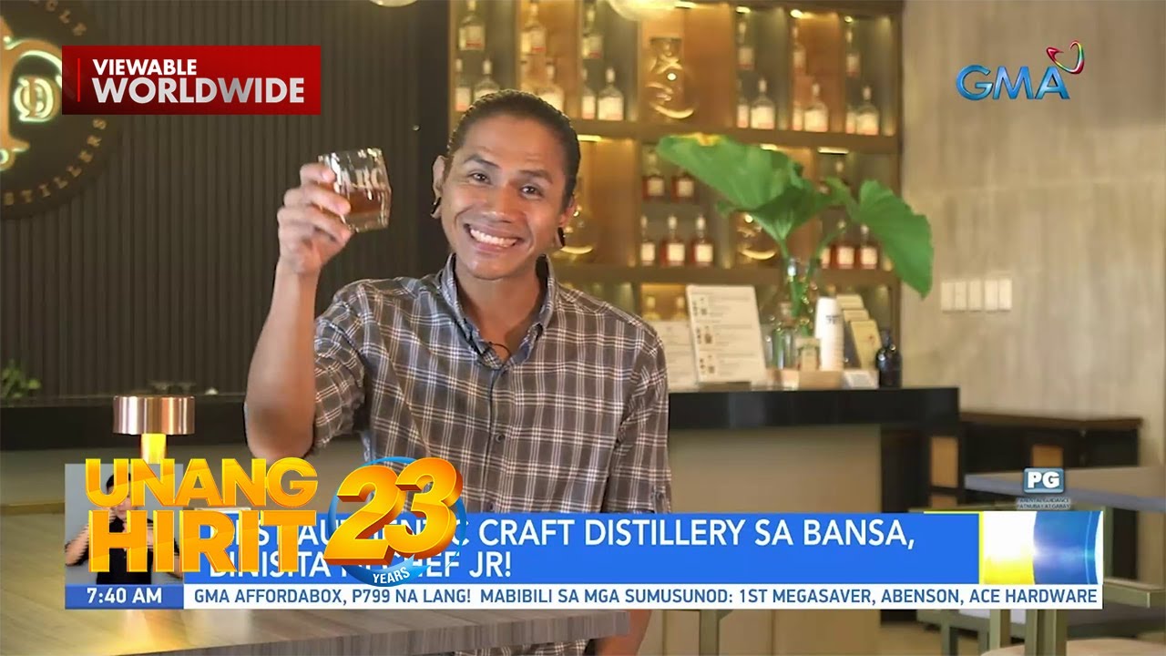 First authentic craft distillery sa bansa, binisita ni Chef JR Royol | Unang Hirit