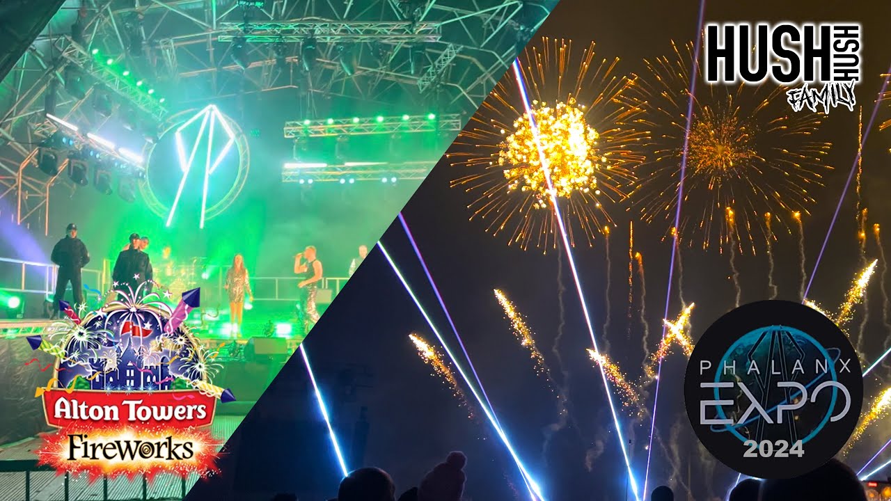 Видеоблог и лучшие моменты фейерверков Alton Towers 2024