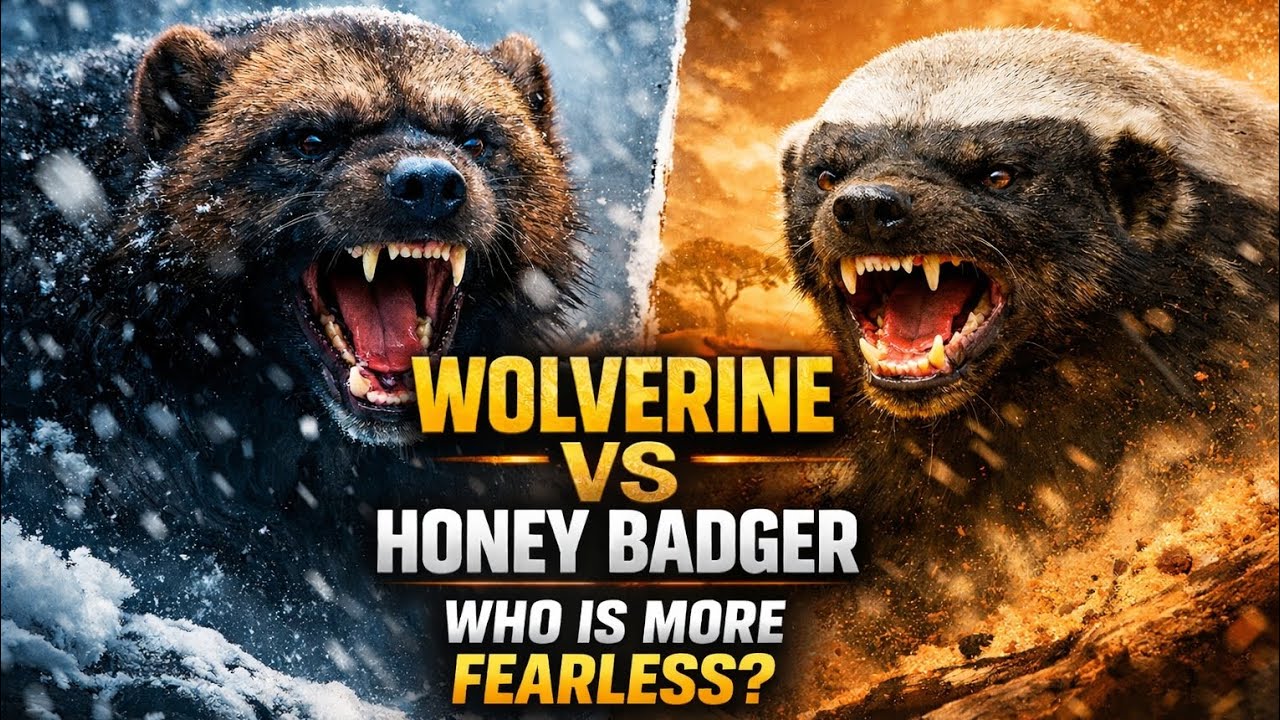 Wolverine vs Honey Badger – Who Is the Most Fearless Animal?