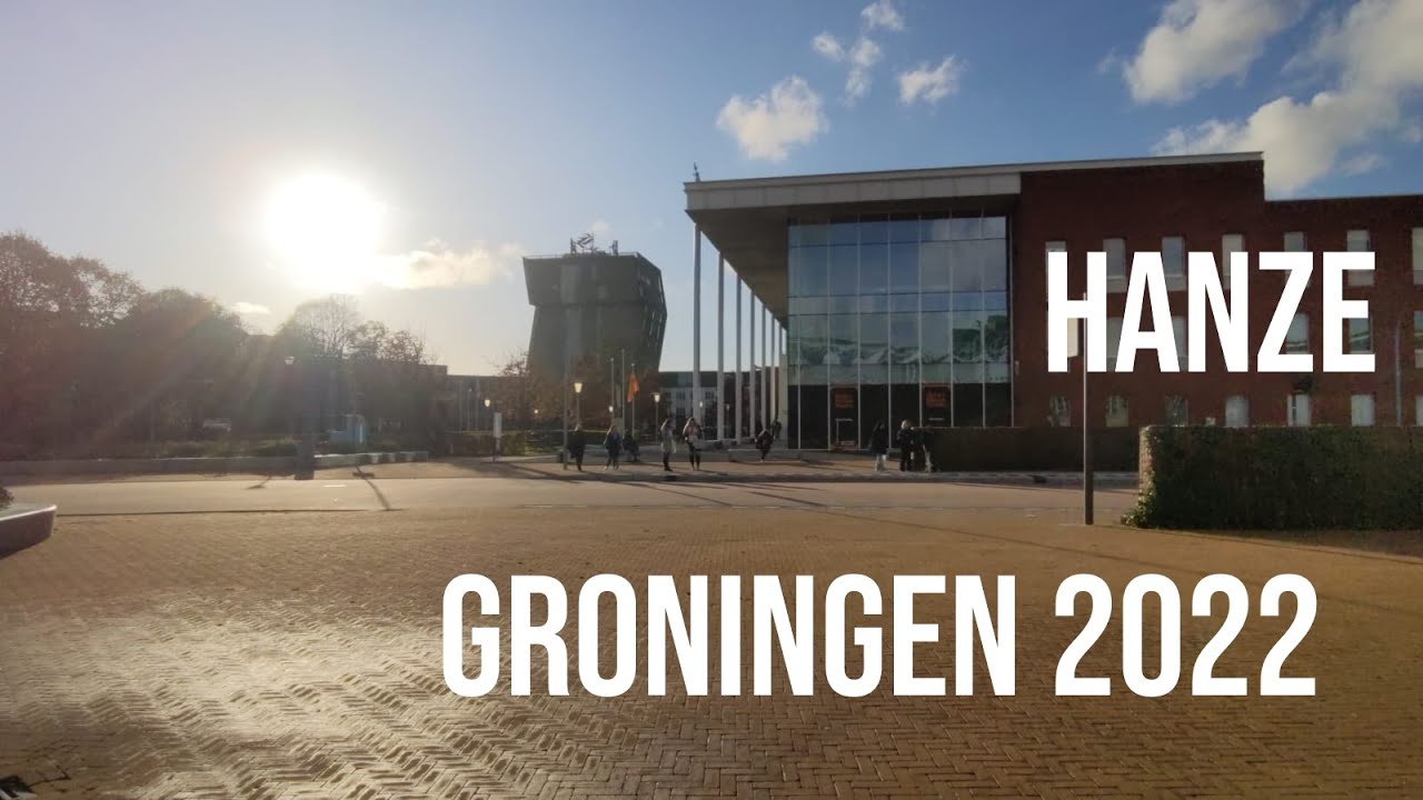 Walking in Groningen 🇳🇱 - Hanze University 2022