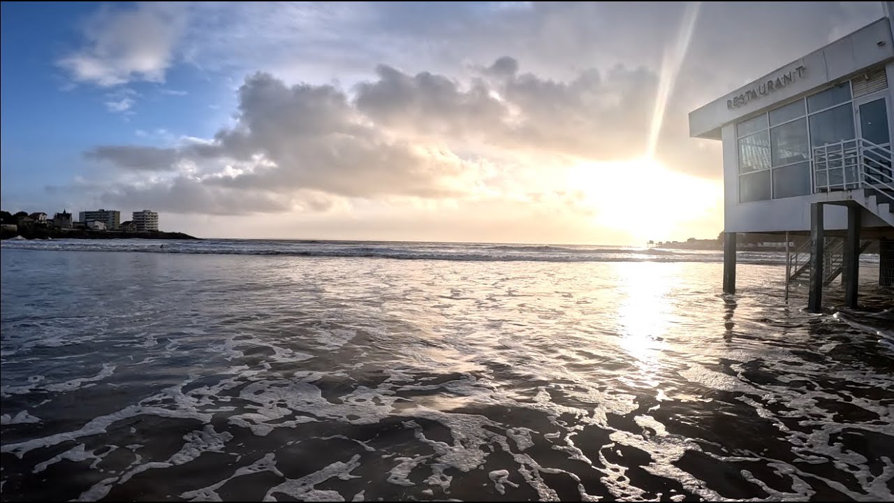 Marée coef 78 plage de Pontaillac. 17