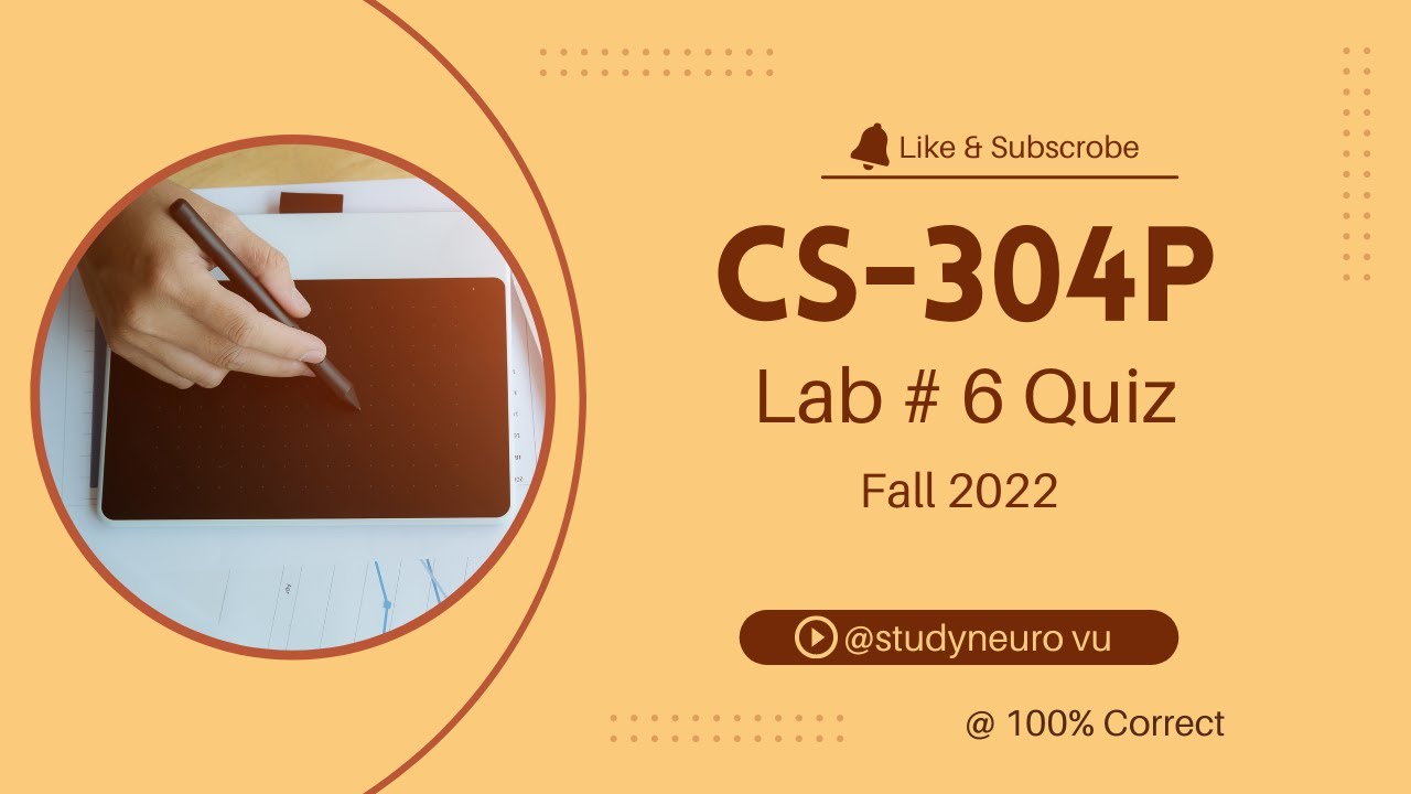#cs304p | CS 304p quiz solution 2022 | CS-304p Lab 6 quiz solution 2022 | solution 2022 | #solutions