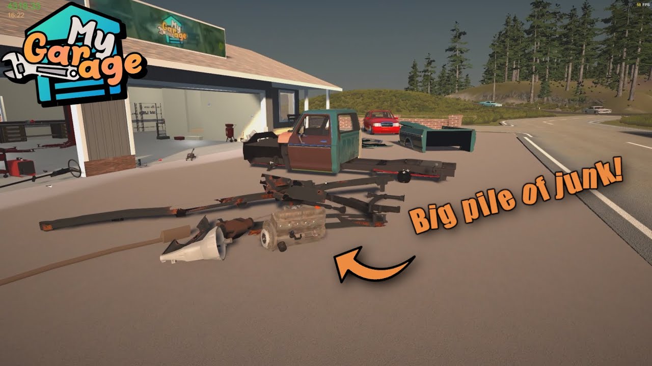 My Garage - Frame rebuild on our new project truck!