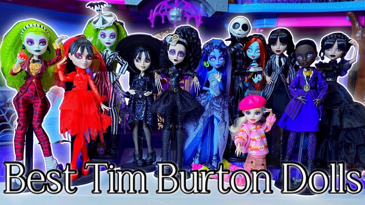 Лучшие куклы Monster High Тима Бертона!