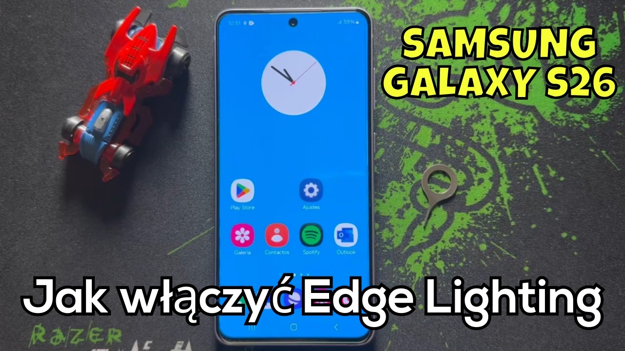 Jak włączyć Edge Lighting na Samsung Galaxy S26