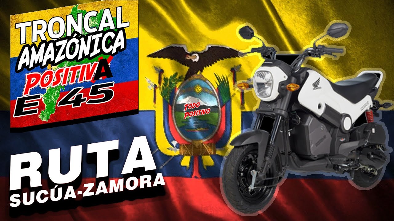 🔴 RUTA SUCÚA-ZAMORA Troncal Amazónica E-45 l Proyecto Ecuador MotoVlog 🏍️ 🇪🇨