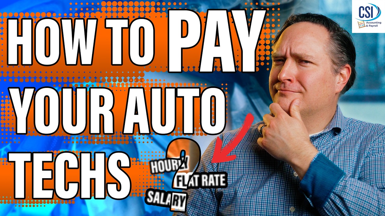 Hourly vs Flat Rate vs Salary: What's the Best Way to Pay Auto Techs?