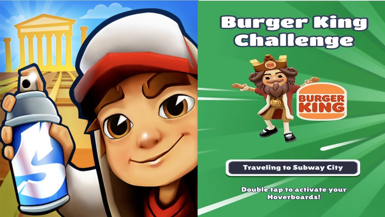 SUBWAY SURFERS GREECE 2022 : THE BURGER KING and 2M POINTS SCORE !!!