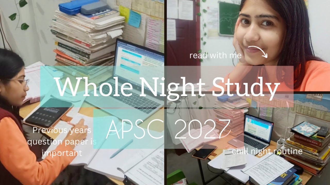 A Day in my life during apsc preparation ✨#apscaspirants #studyvlog 