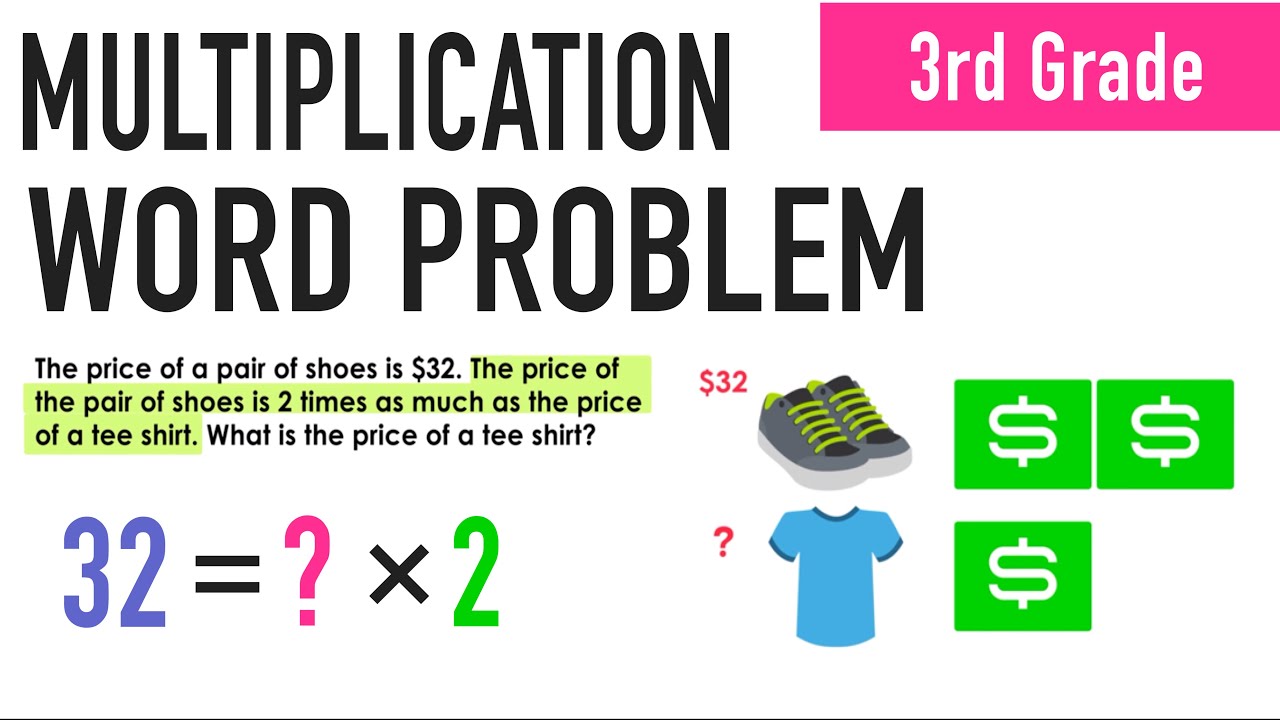 3rd Grade Multiplication Word Problem Practice!