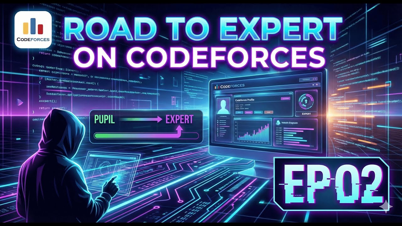 Road to EXPERT on Codeforces. EP02: Quiz Master