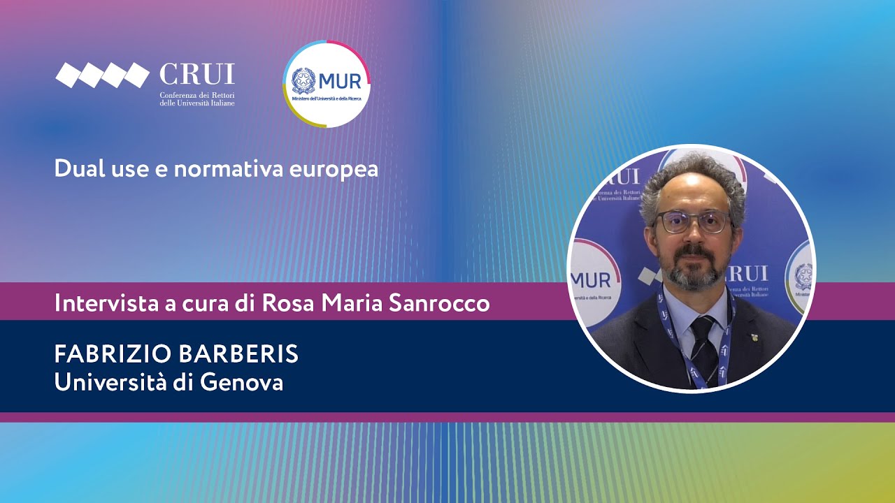 Dual use e normativa europea