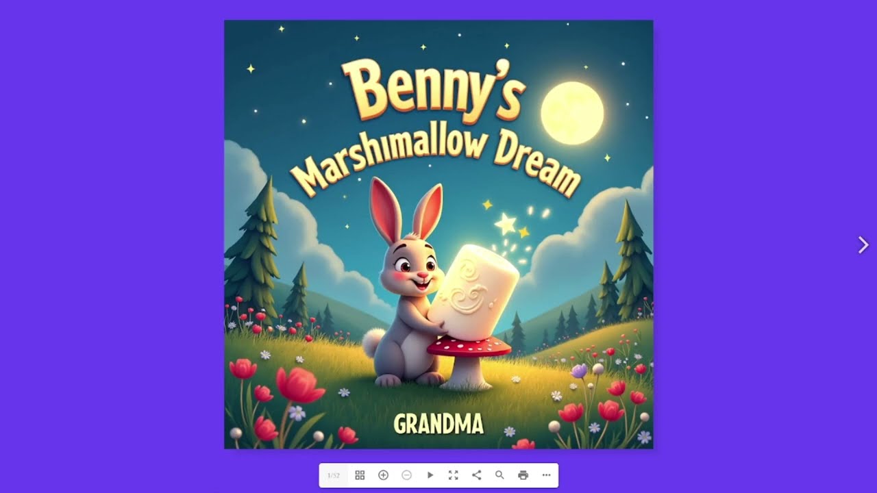Benny's Marshmallow Dream #Benny#BedtimeStories,#KidsBooks,#ChildrensBooks,#ReadAloud,#RobinNest