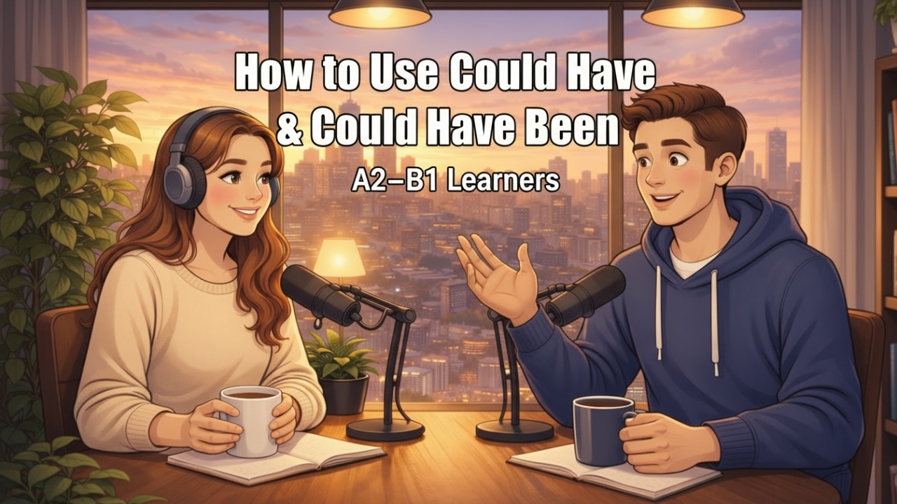 How to Use Could Have & Could Have Been in English | Easy Grammar Lesson for A2–B1 Learners
