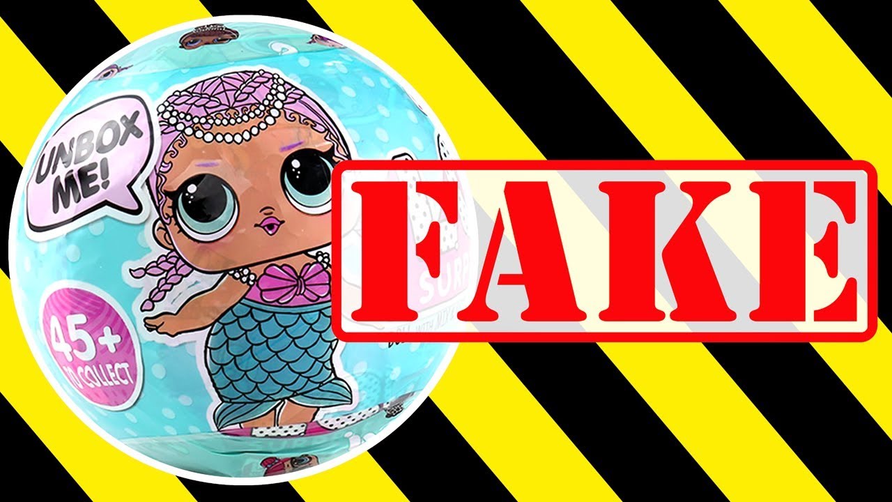 FAKE LOL SURPRISE DOLLS - How To Tell If LOL Dolls Are REAL or FAKE