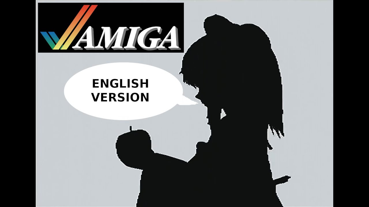Bad Apple - English Version on Amiga 1200