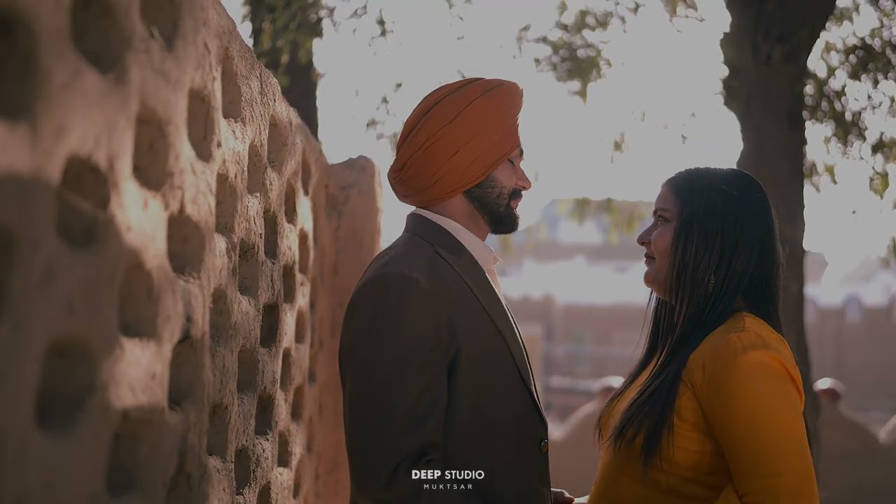 4K PRE WEDDING || KARMAN ❤️ JASPREET || DEEP STUDIO SRI MUKTSAR SAHIB  99886-27977