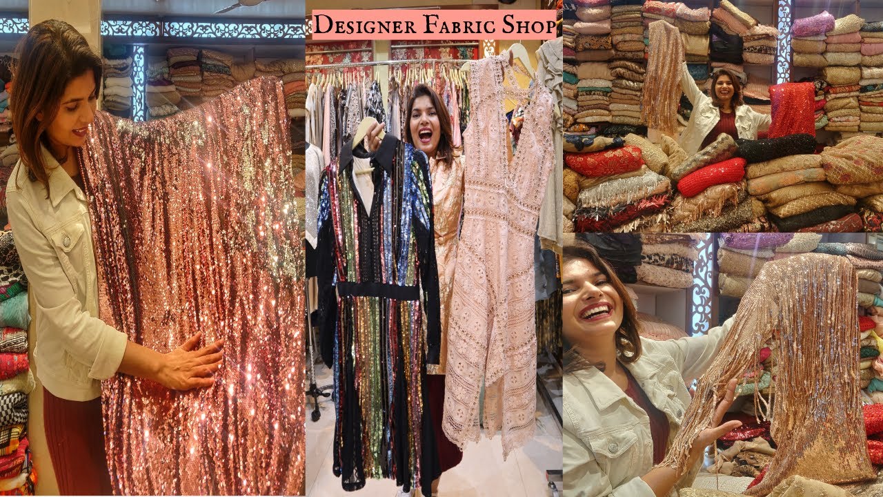 Designer Fabrics Wholesale Shop In Lajpat Nagar Market | Buy Designer clothes at Cheap