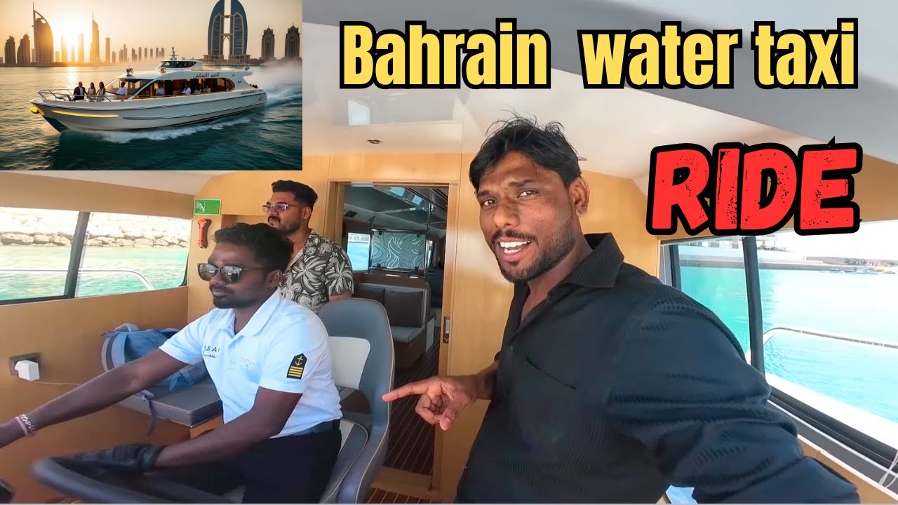 Bahrain water taxi @watertaxi