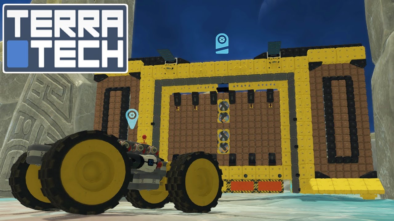 Строю Вертикальные Ворота ✦TerraTech✦