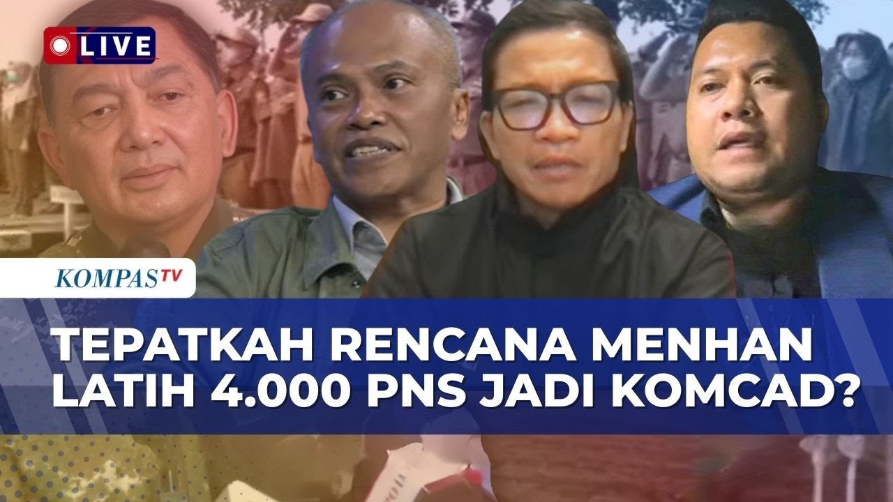 4.000 ASN Bakal Jadi Komcad, Pakar Pertahanan, Usman Hamid, DPR Ungkap Untung Ruginya | SAPA MALAM