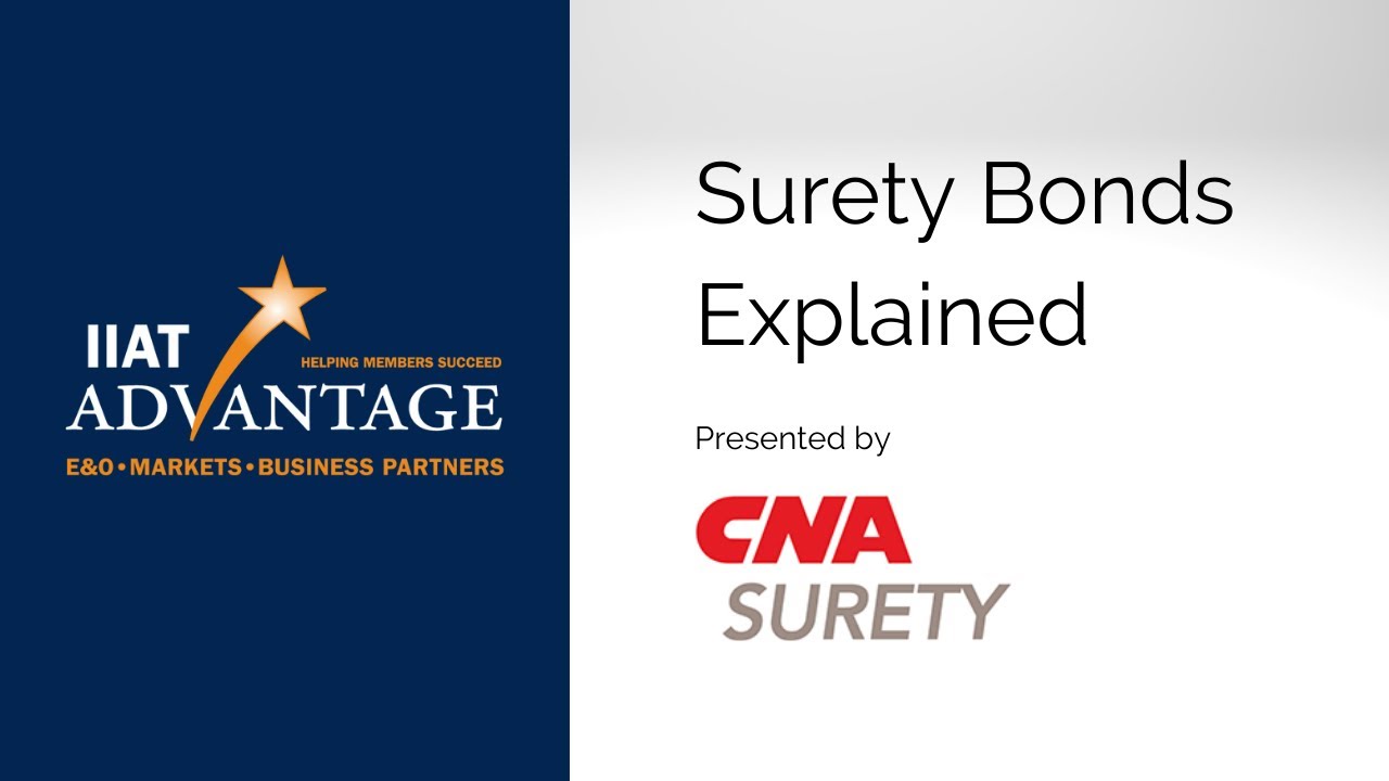 Surety Bonds Explained